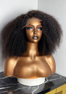 Callender Girls kinky Curly lace Front Wig