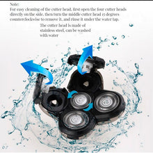 YOUPIN 5D Head Electric Shaver Rechargeable Water Wash Men Razor Hair Personal Care Appliances Styling Official Store Smarthome