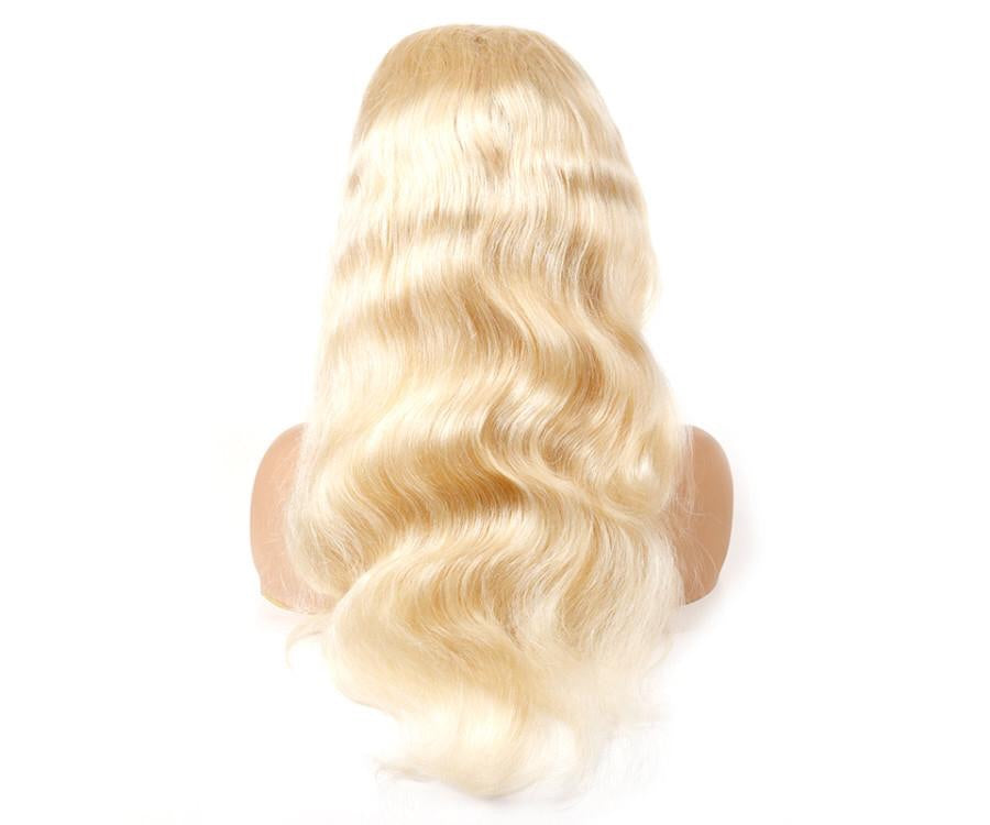 July Blonde Body Wave Wig No glue,smooth,natural, flawless hairline