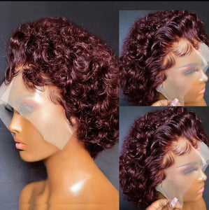 99J Short Curly 13x2 lace front
