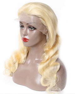 July Blonde Body Wave Wig No glue,smooth,natural, flawless hairline