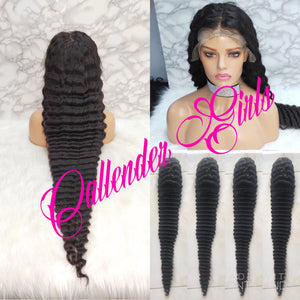 October Deep Wave Full Lace Wig