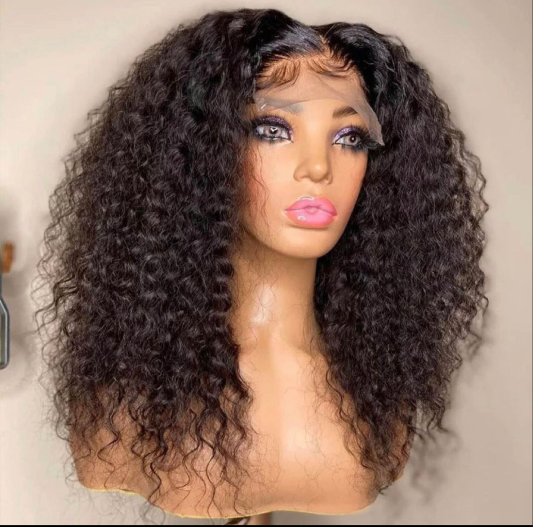 Pretty Girls Rock Soft Kinky Curly Lacefront Wig